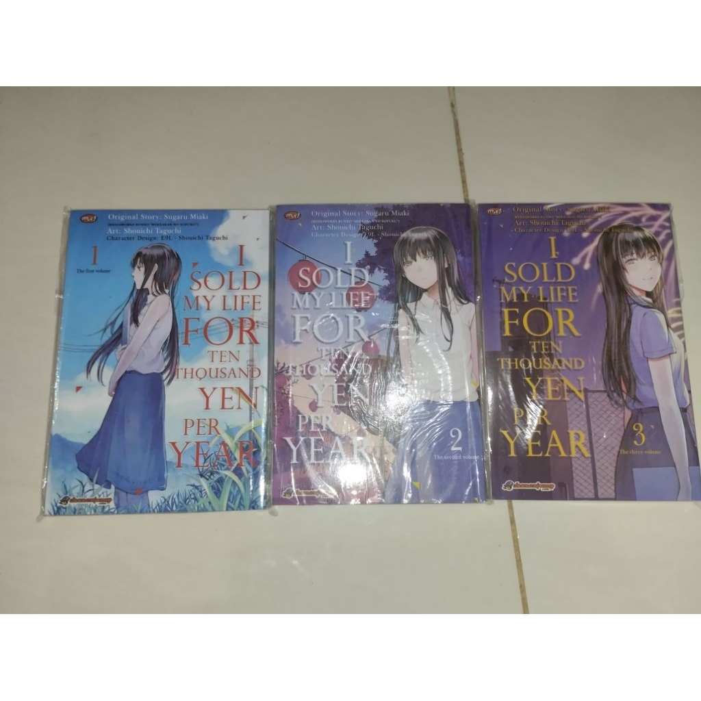 I Sold My Life For Ten Thousand Yen Vol 1-3