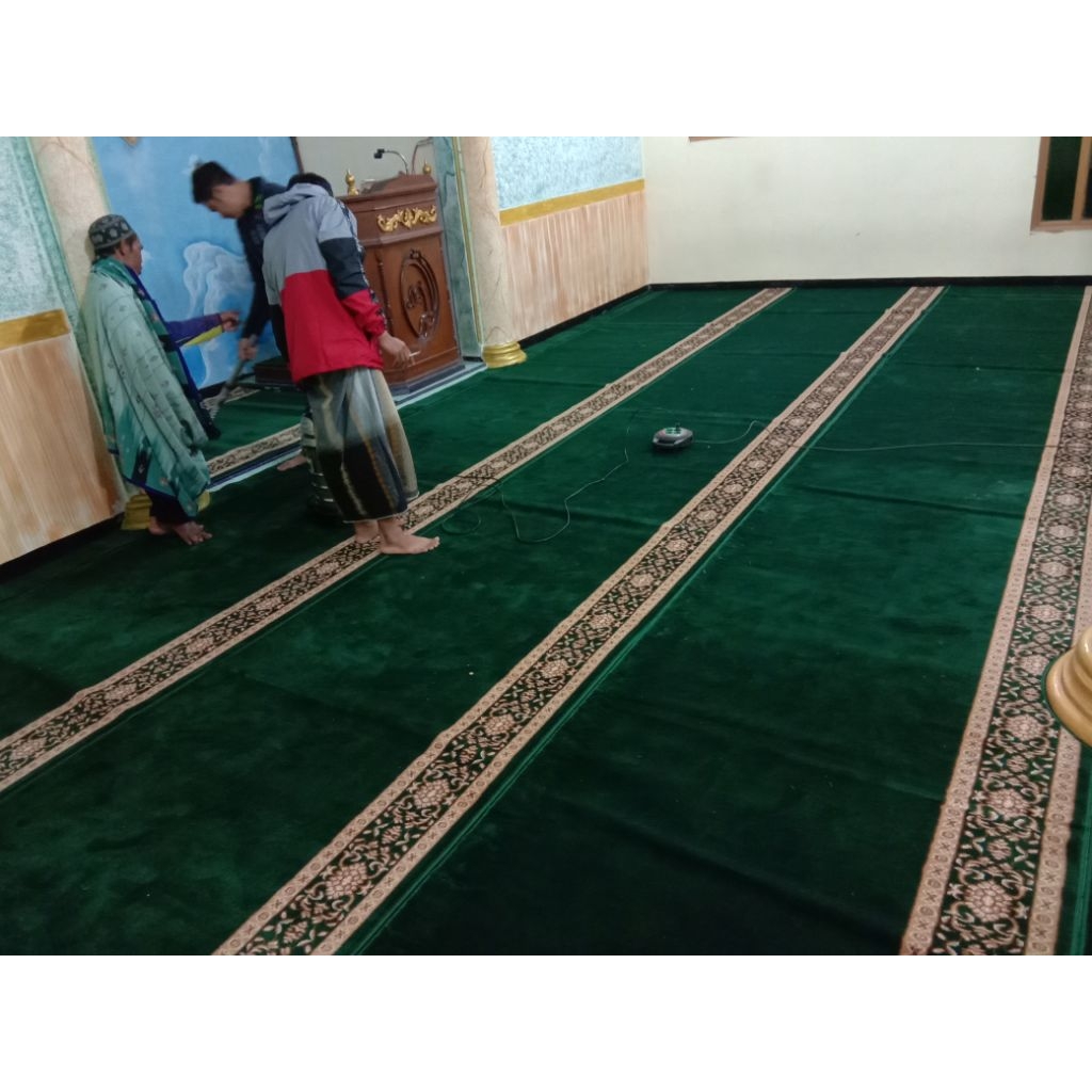 Karpet Masjid Premium 14mm Lebar 120cm Lembut