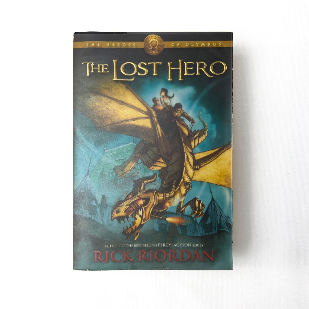 Novel Import English Preloved The Lost Hero Rick Riordan - The Heroes of Olympus Book 1 - Novel Beka