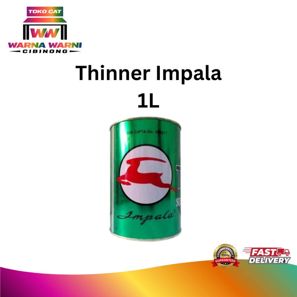 Thinner Impala 1 Liter / Thinner Impala Pengencer Cat 1 Kg