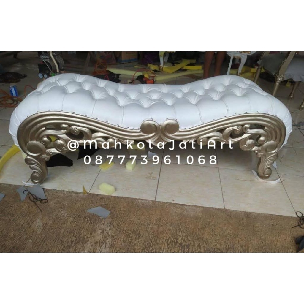 stool pengantin/stool pelaminan/stool kapsul