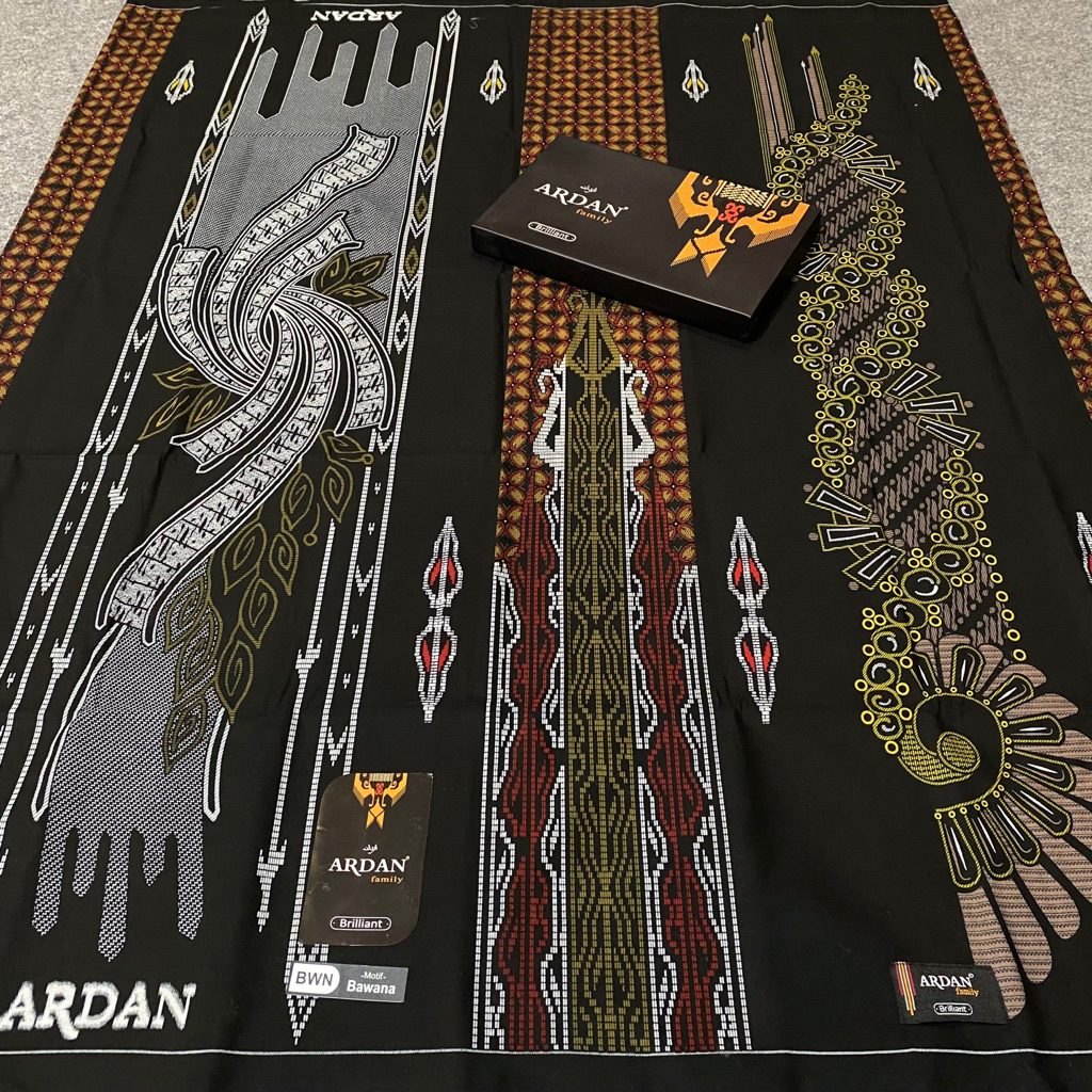 Sarung Ardan Family Briliant GOLD | Motif New| Mazaya Project