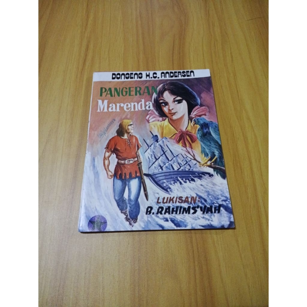 Buku komik h.c.andersen pangeran marenda