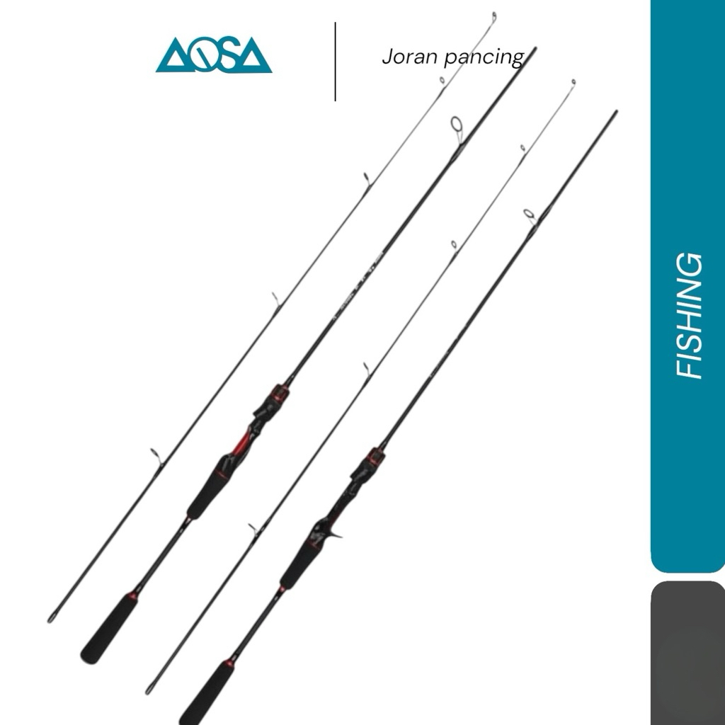 joran pancing baitcasting 2 segmen 2.1m / joran pancing KWB01 yusun