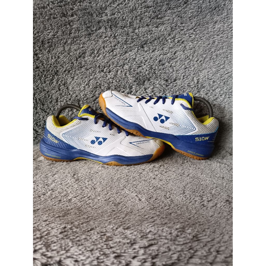 SEPATU BADMINTON YONEX 510W SIZE 40 ORIGINAL SECOND PUTIH MURAH