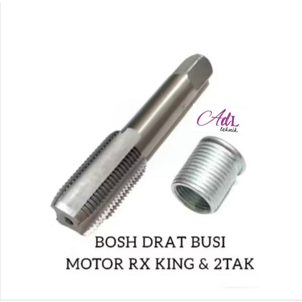 Tap Set Bosh Busi Sok Busi Motor RX king fiz r 2tak