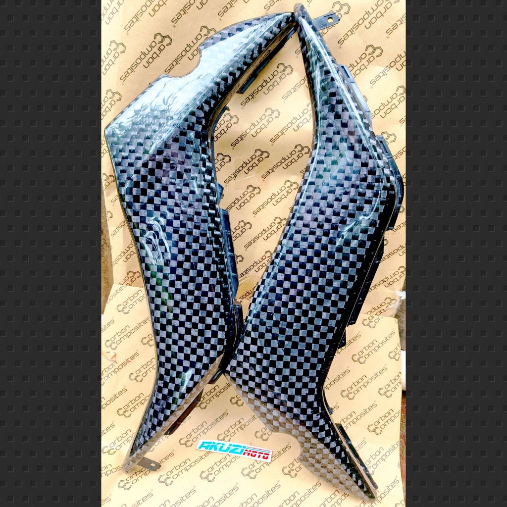 Cover Side Sayap Depan Mio Gear 125 Carbon Kevlar