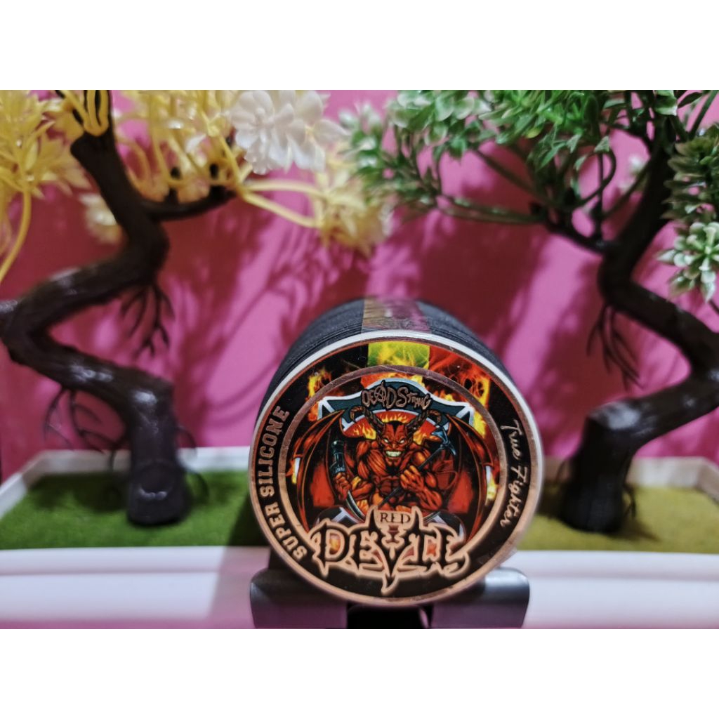 Gelasan Matot Papol Red Devil Bahan Black Monster Size 0.23 Klos 2000 Yard