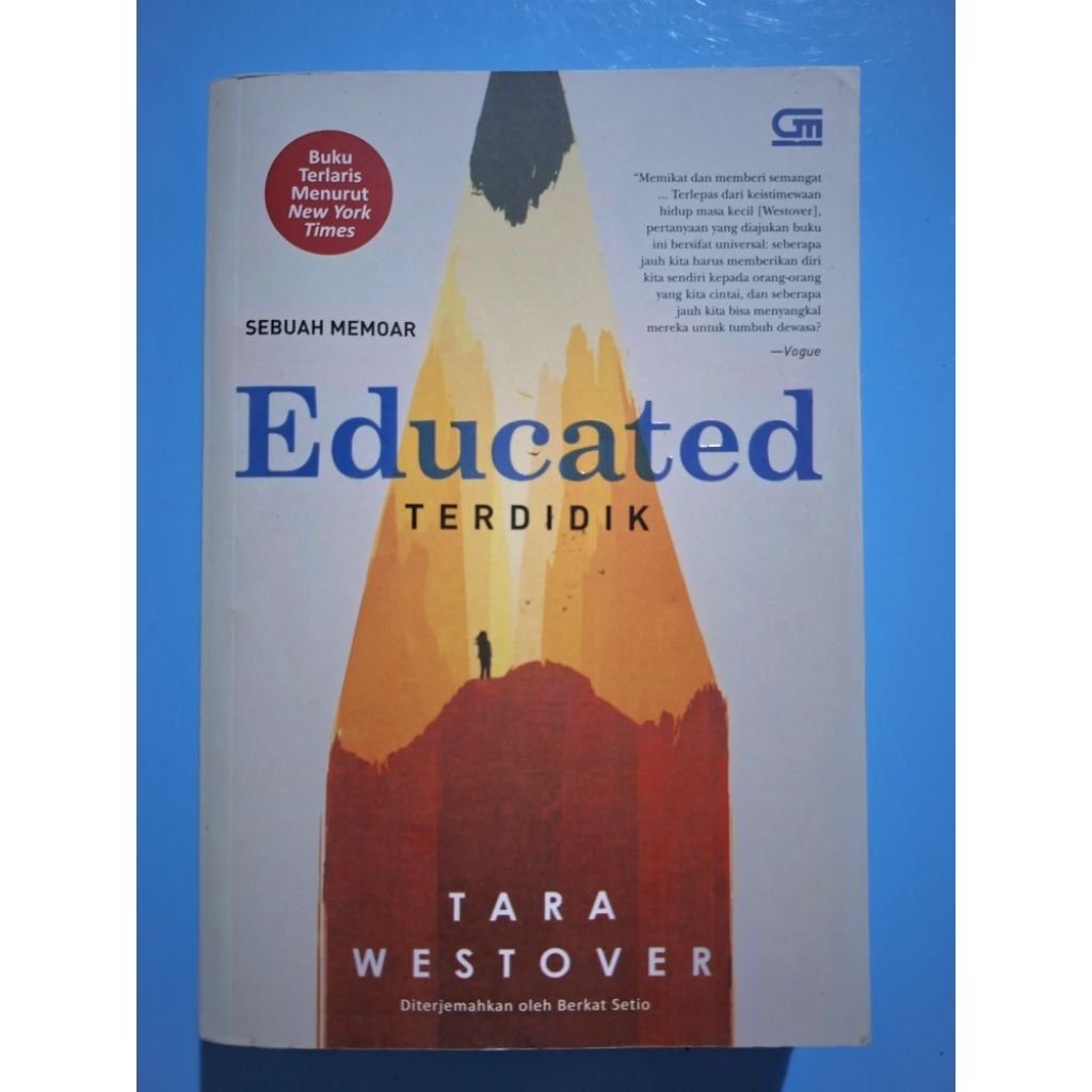 Preloved Novel Educated by Tara Westover