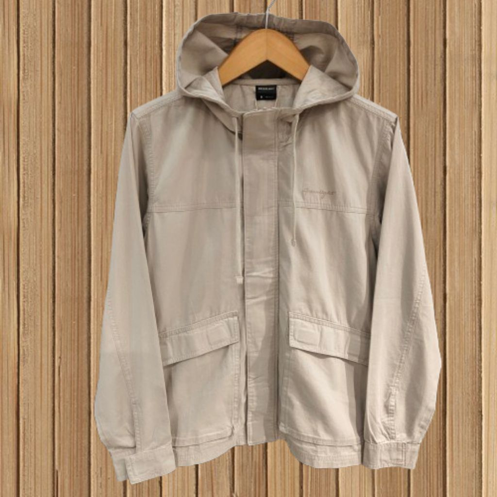 Greenlight Jaket Parka Hoodie Pria Regular Fit 020425 Original