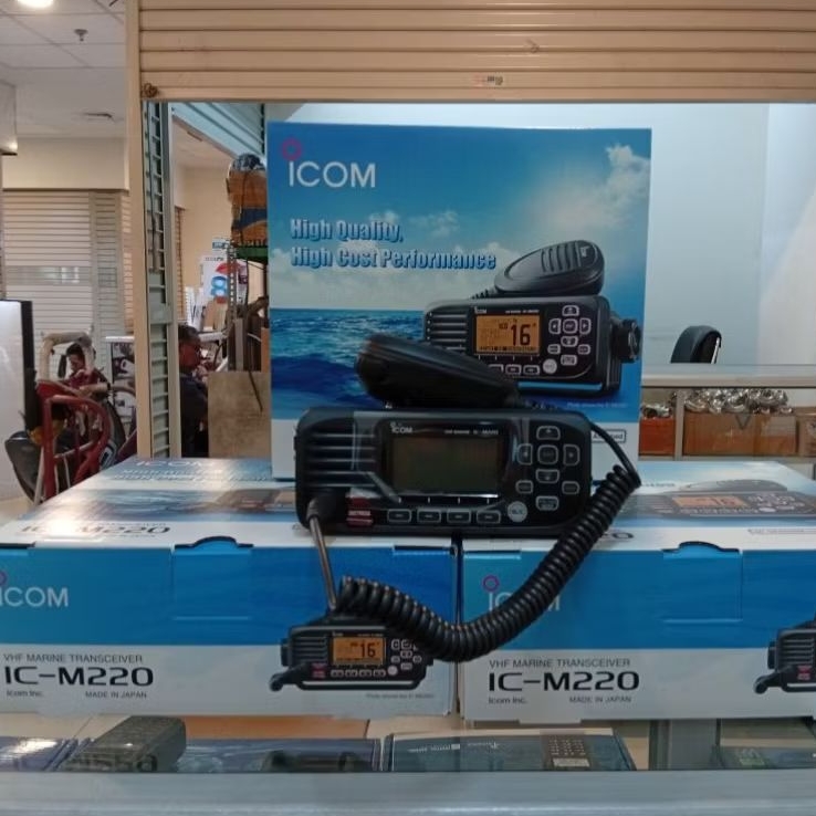 RADIO RIG MARINE ICOM IC-M220 | ICOM M220 | VHF MARINE RADIO | RADIO RIG MARINE | RADIO RIG ICOM MAR