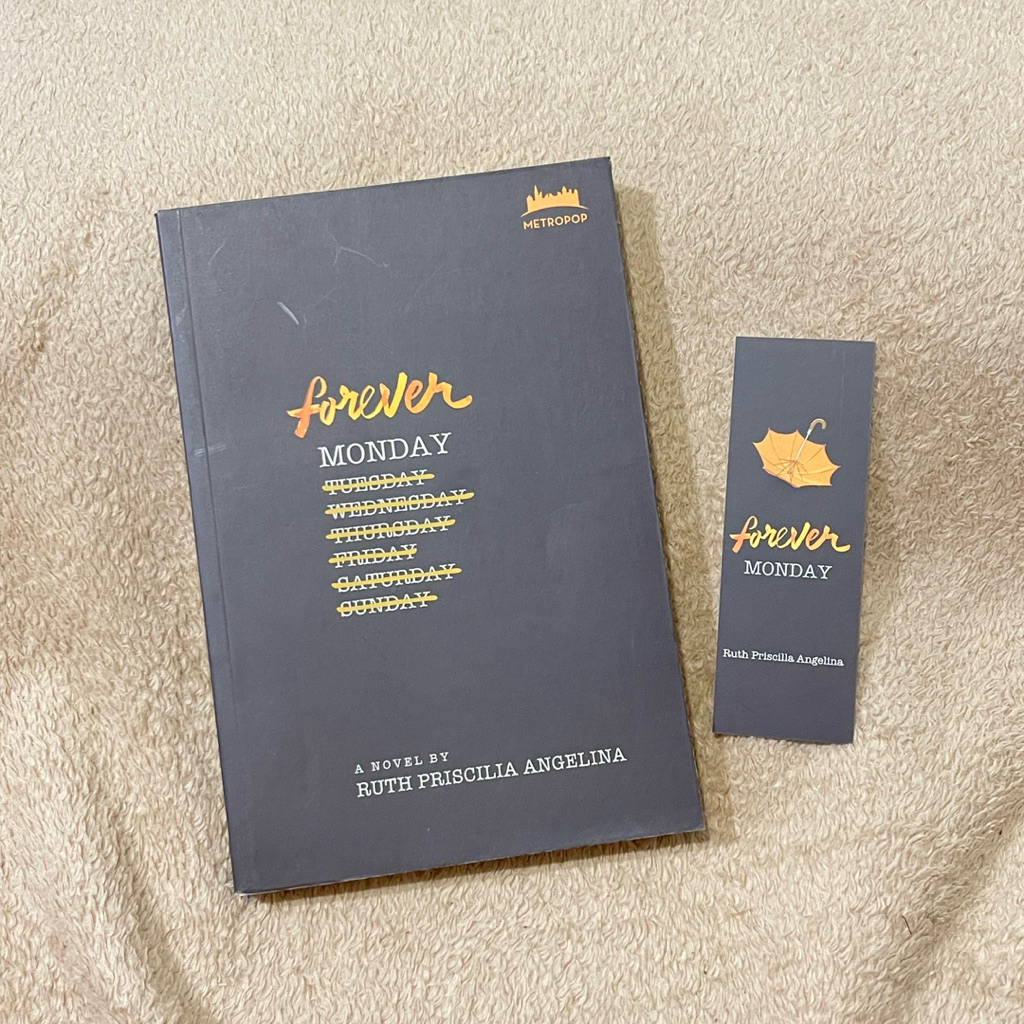 PRELOVED NOVEL FOREVER MONDAY KARYA RUTH PRISCILLA ANGELINA