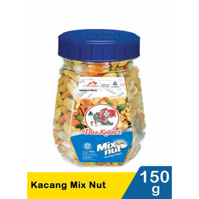 Kacang Dua Kelinci Mix Nut-Lofet Kemasan Toples 150Gr
