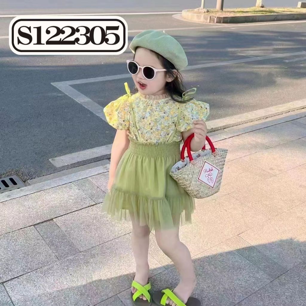 Grosir Dress anak perempuan 4pcs / Dress anak / baju anak perempuan