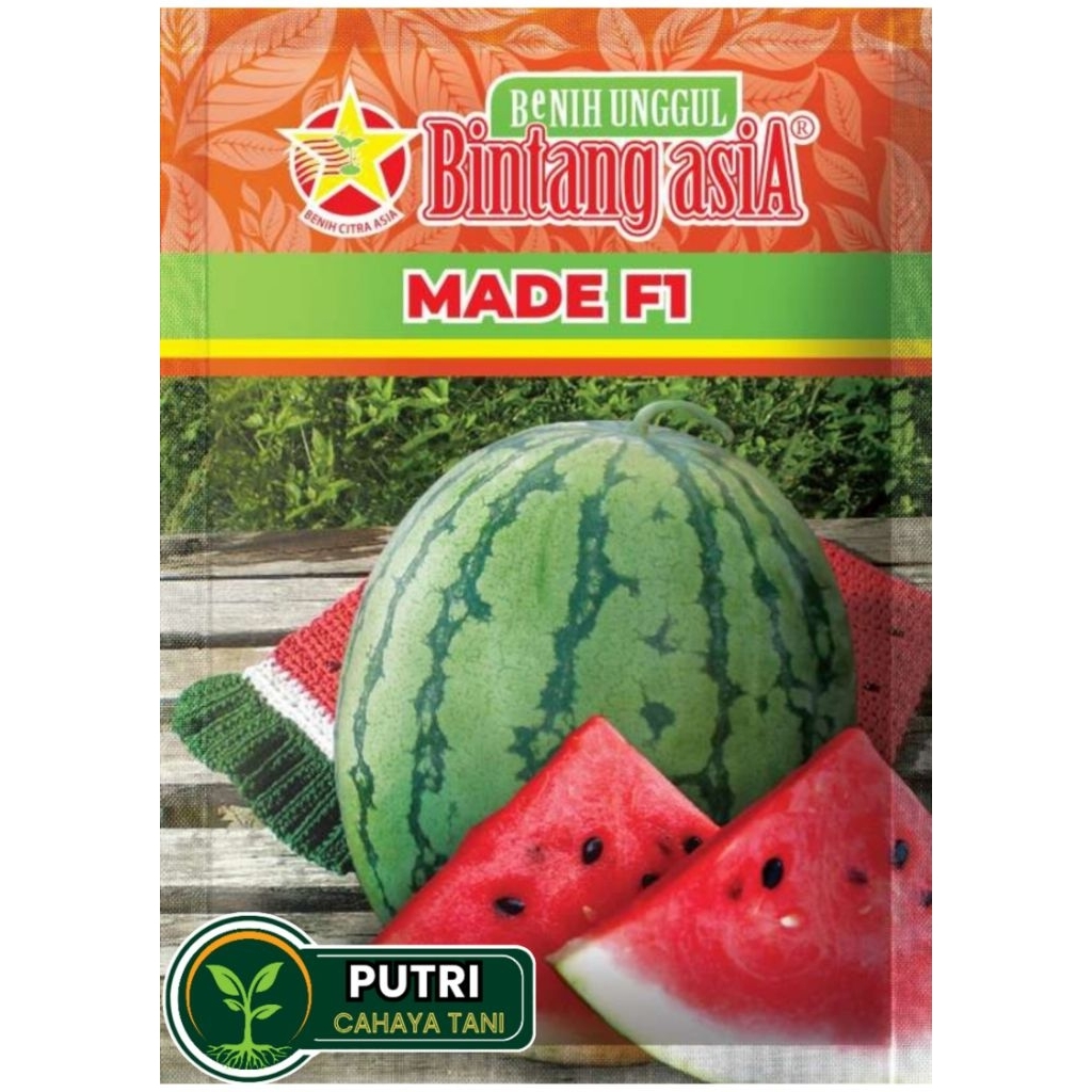 Benih Semangka MADE F1 20 Gram BINTANG ASIA