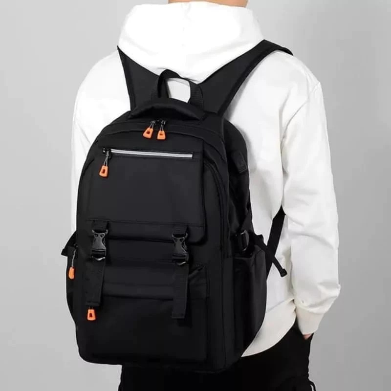 Tas Ransel Pria Wanita Buat Sekolah Model Terbaru SMA Kuliah Kerja Backpack Korea Ada Slot Laptop Ba