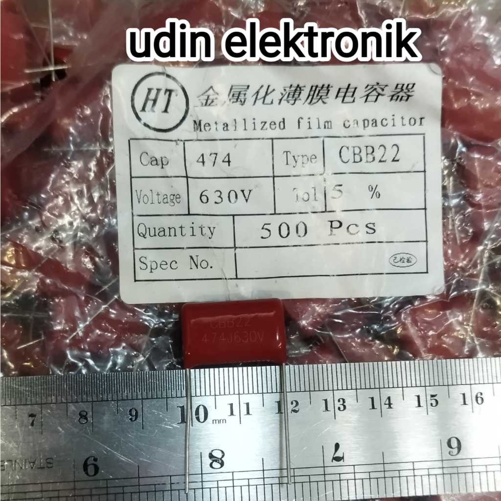 MILAR 474J 630V MYLAR 474 630V 470NF