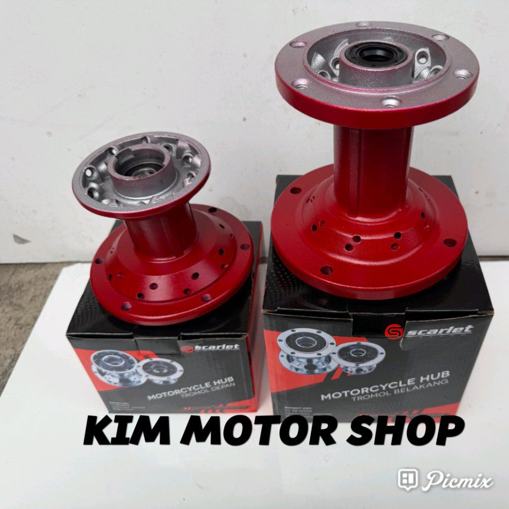 Tromol Set Klx150 Scarlet D tracker 150 Tromol Scarlet Klx150