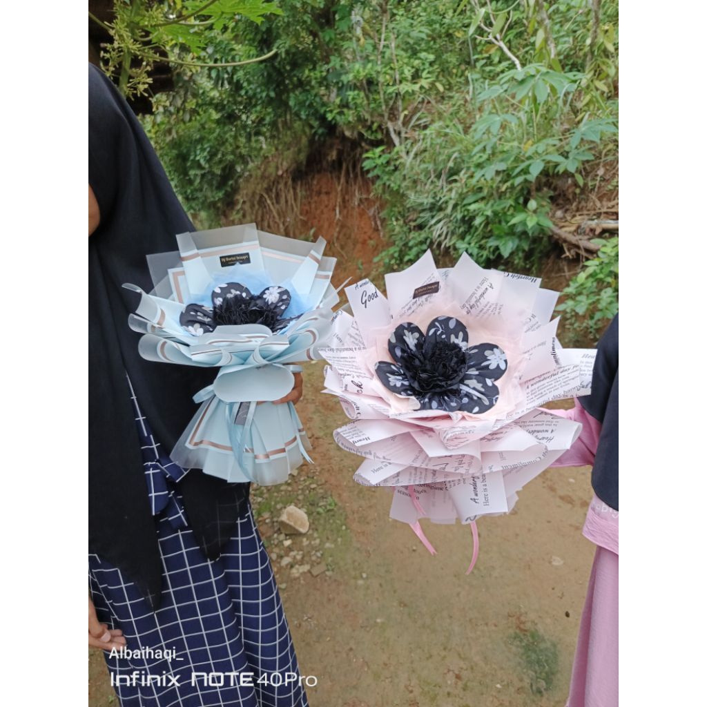 buket hijab segi empat