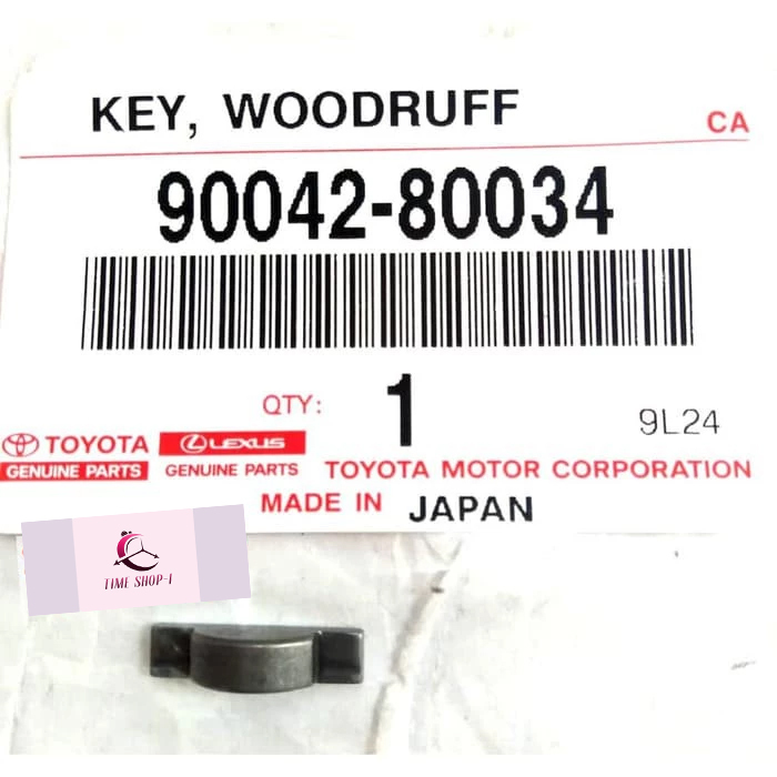 Key For Krankshaft Pulley Spi Kruk As Avanza Xenia Vios 90042-80034 Original