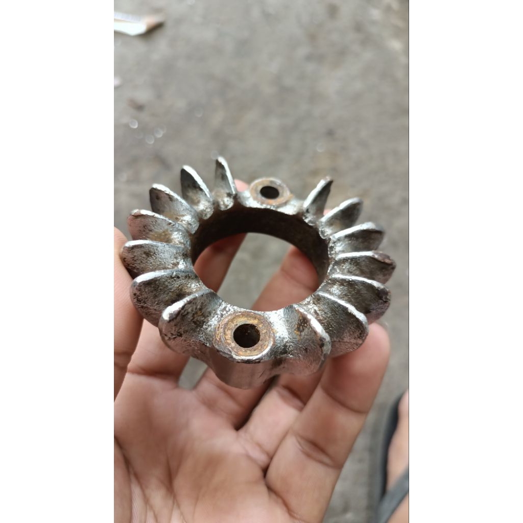 Bintangan nanasan klem knalpot Honda CB100 CB125 CG125 ori copotan