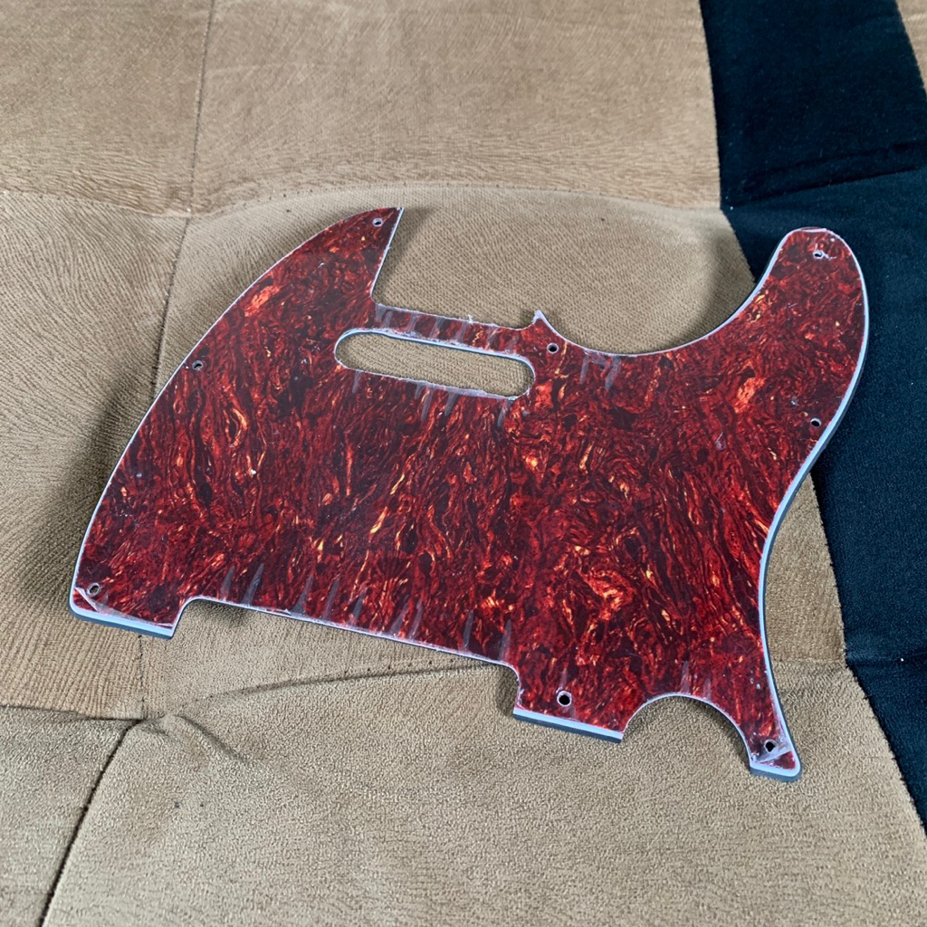 pickguard fender telecaster turtoise red original fender squier
