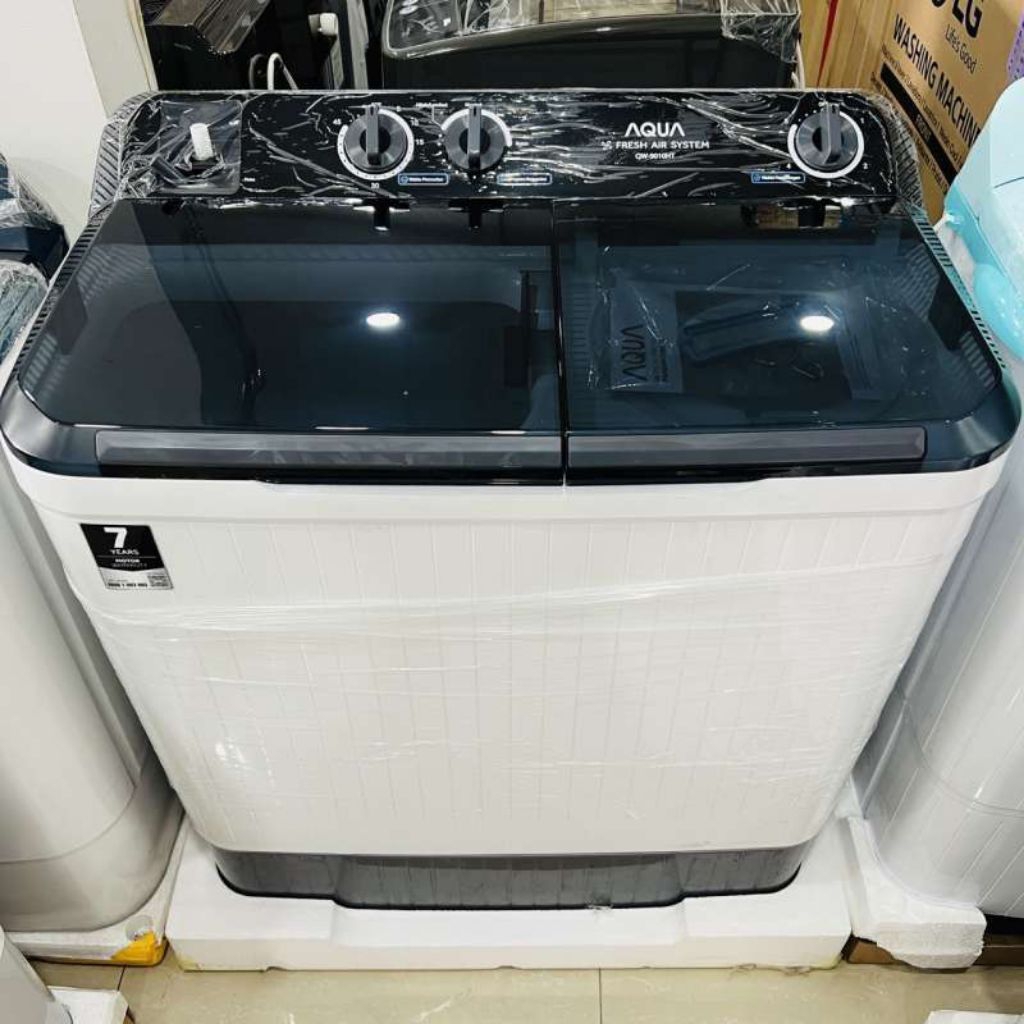 MESIN CUCI AQUA 9KG 9010HT