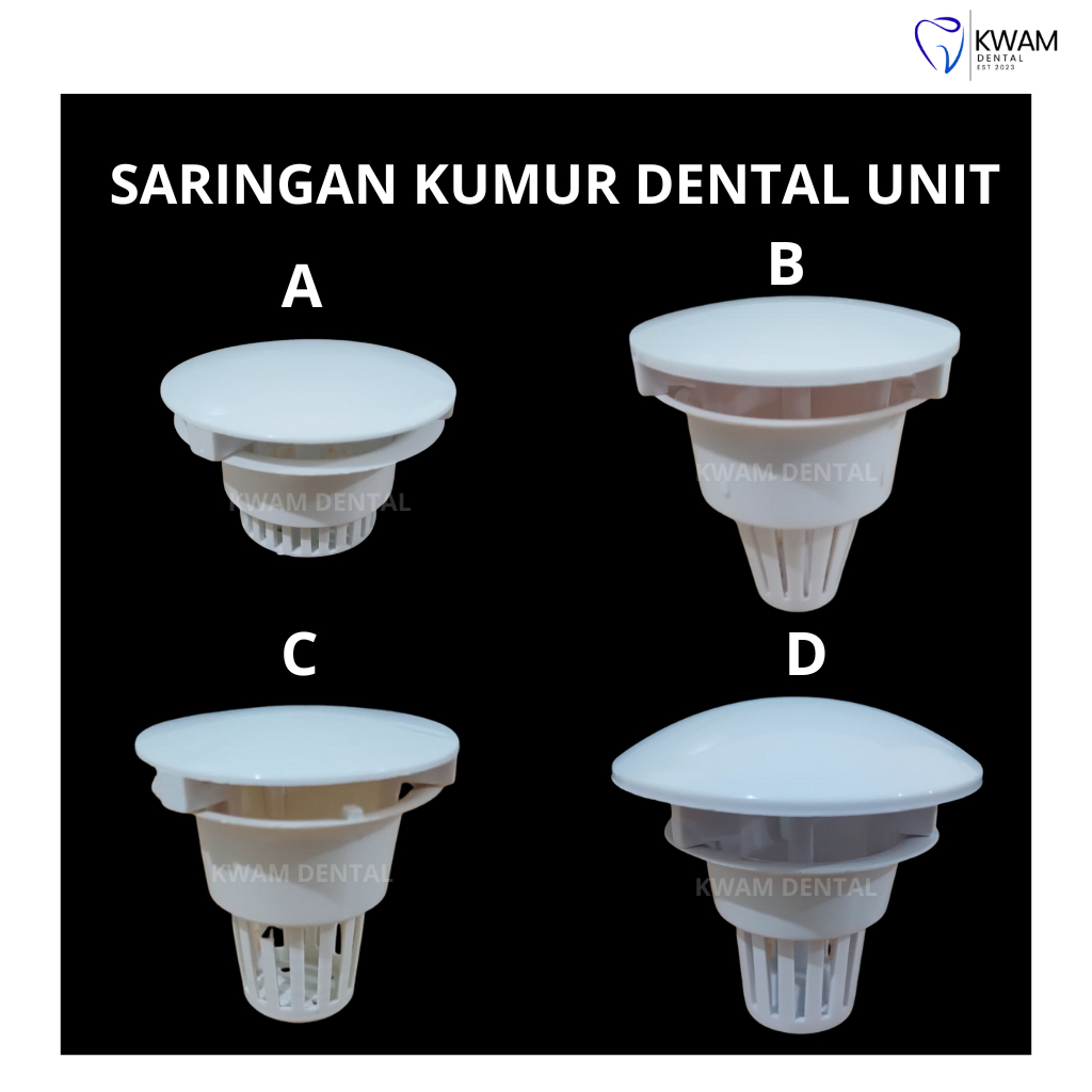 Saringan Dental Unit Sparepart Dental Unit/Filter Tutup Bowl Ludah Kumur Bowl Dental Unit