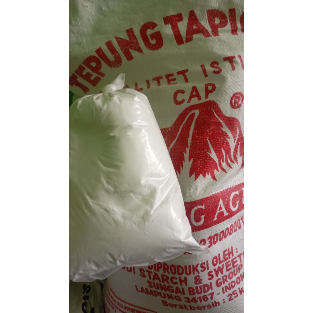 tepung tapioka curah cap gunung 1kg