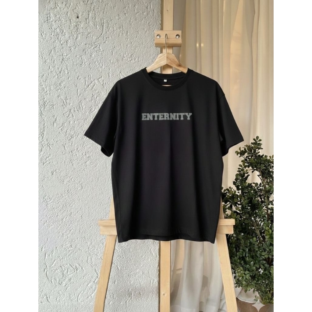 T-SHIRT OVERSIZE HITAM