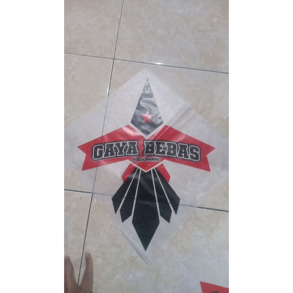 KERTAS LAYANGAN SUKHOI 2 WARNA