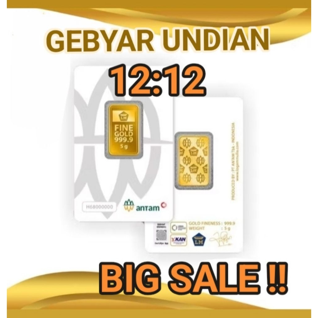 promo undian 10g/5g/0,1g dijamin uang kembali