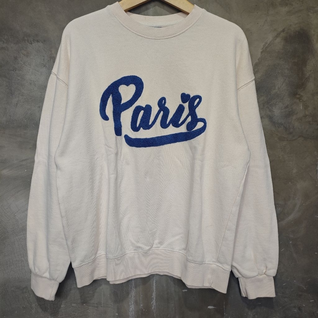 crewneck oversize lengan balon