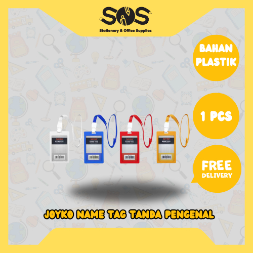 Joyko Name Tag Tanda Pengenal Gantungan Kartu Nama