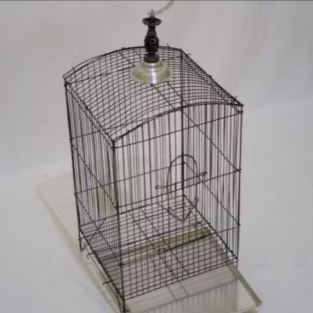 sangkar kotak besi burung kecil pleci