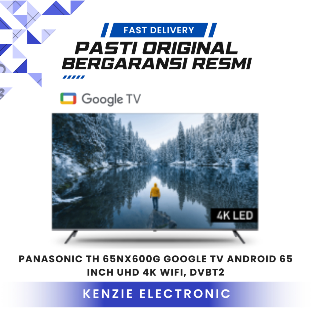 PANASONIC TH 65NX600G google tv android 65 inch uhd 4k hdr new 2024