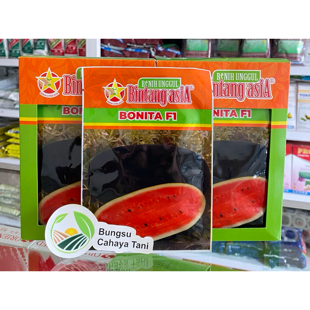 Benih Semangka BONITA F1 20gr Bintang Asia