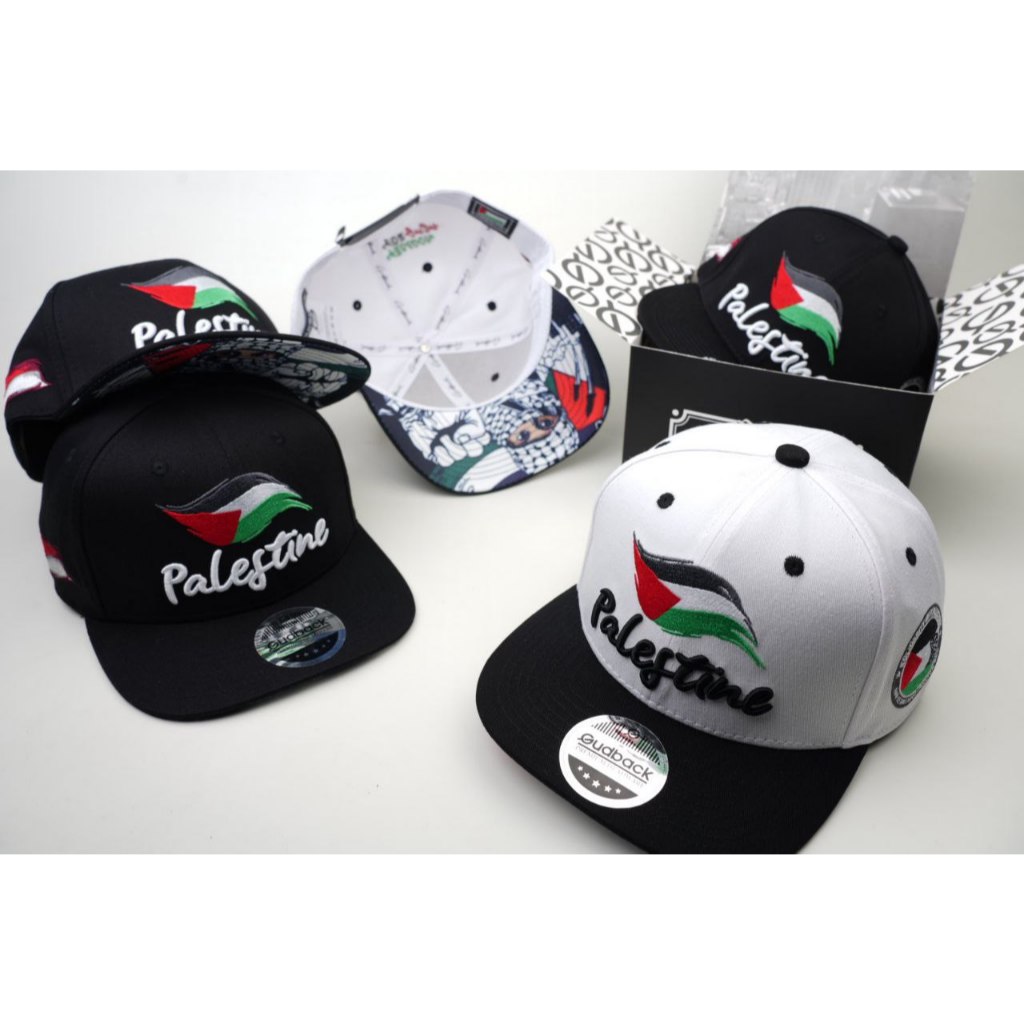 Topi Snapback Original Import Palestine Unisex Hat Baseball Cap Distro Surfing Fashion Hip Hop Pria 