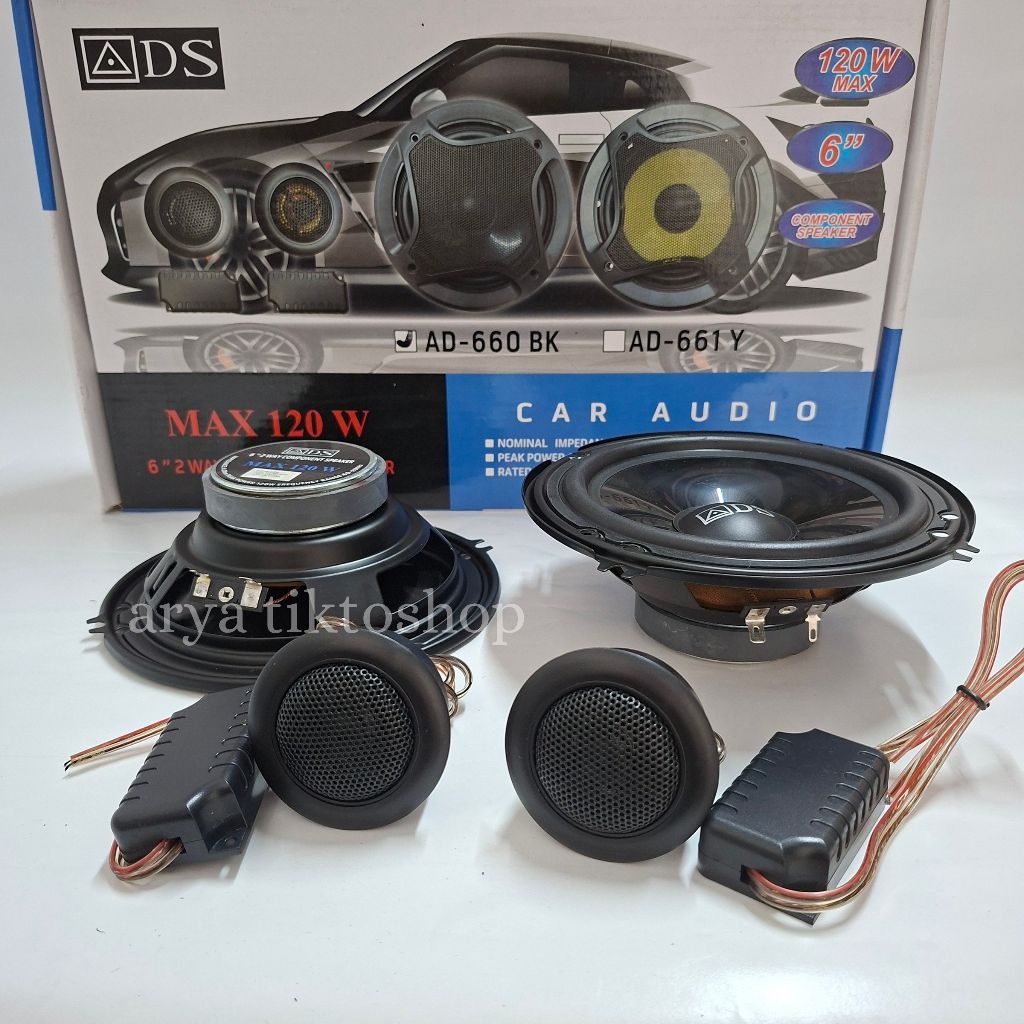 SPEAKER SPLIT ADS COMPONENT SET 6 INCH SPEAKER ADS