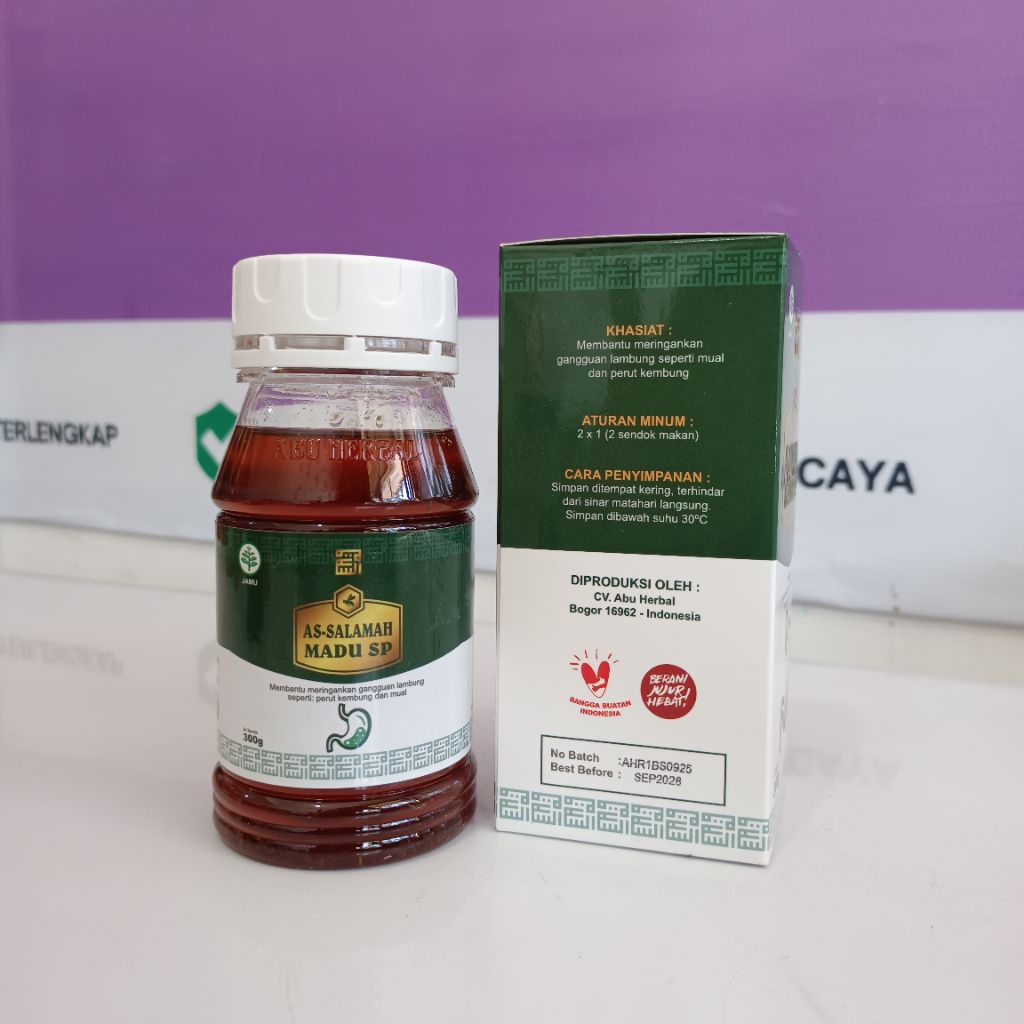 MADU AS-SALAMAH MADU SP UNTUK GANGGUAN LAMBUNG 300g