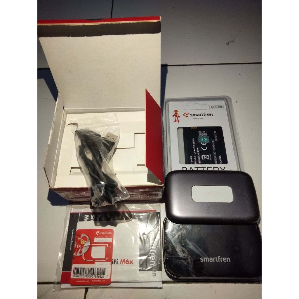 ANDROMAX SMARTFREN MODEM MIFI M6X SECOND BEKAS ORIGINAL