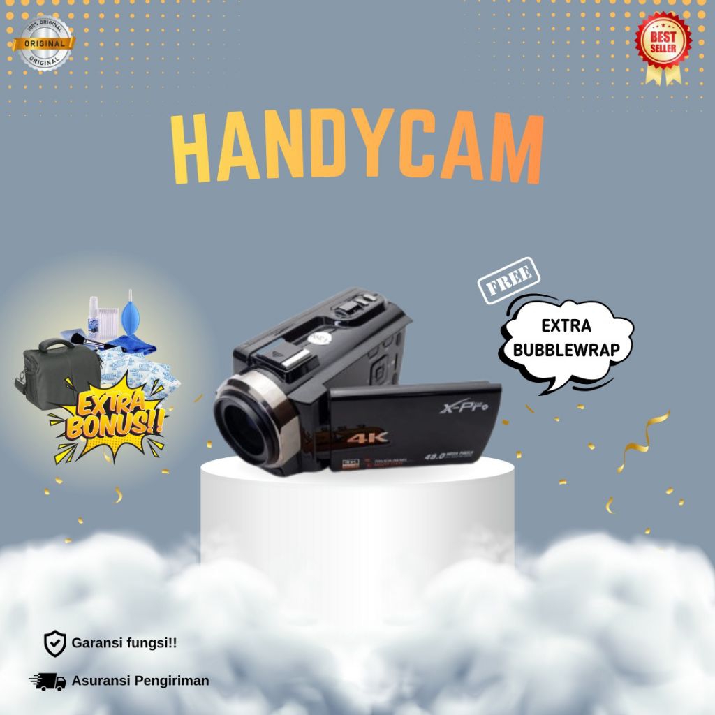 Sony Handycam/X-Pro/DCR-SX22E/DCR-SX21E/HDV-PZ5000 Siap Pakai