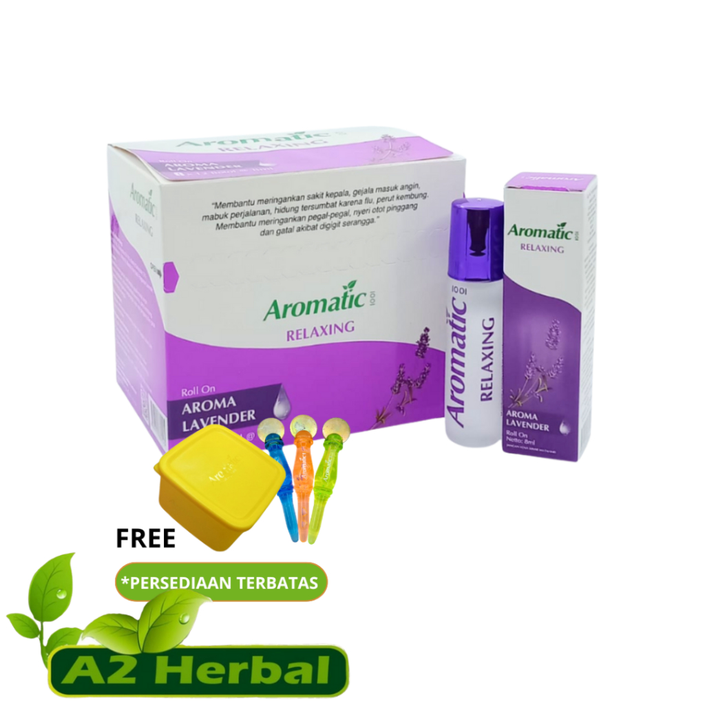 Minyak Angin Aromatic 1001 Aroma Lavender Per Box | Minyak Aromatic | Aromatic Minyak Angin Aromathe