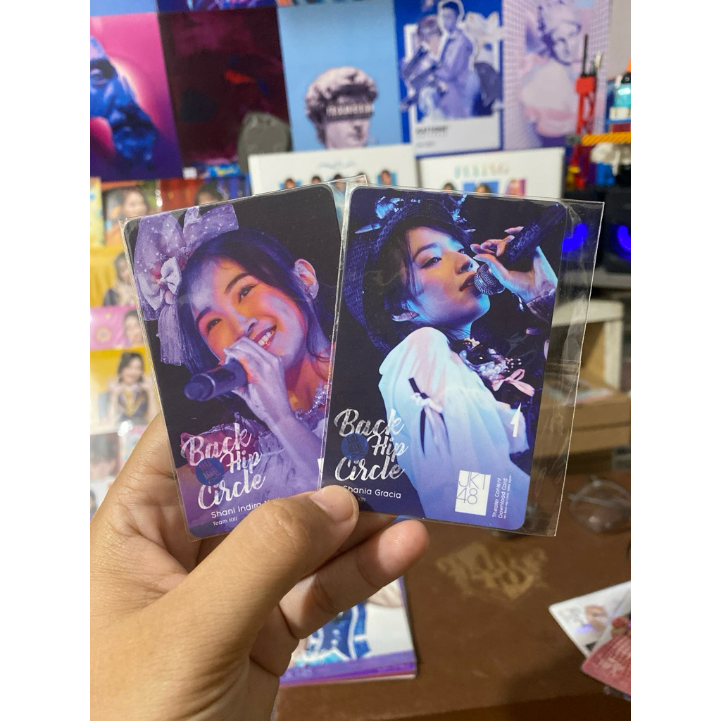 PC Music Card JKT48 Gracia Shani Back Hip Circle OFC