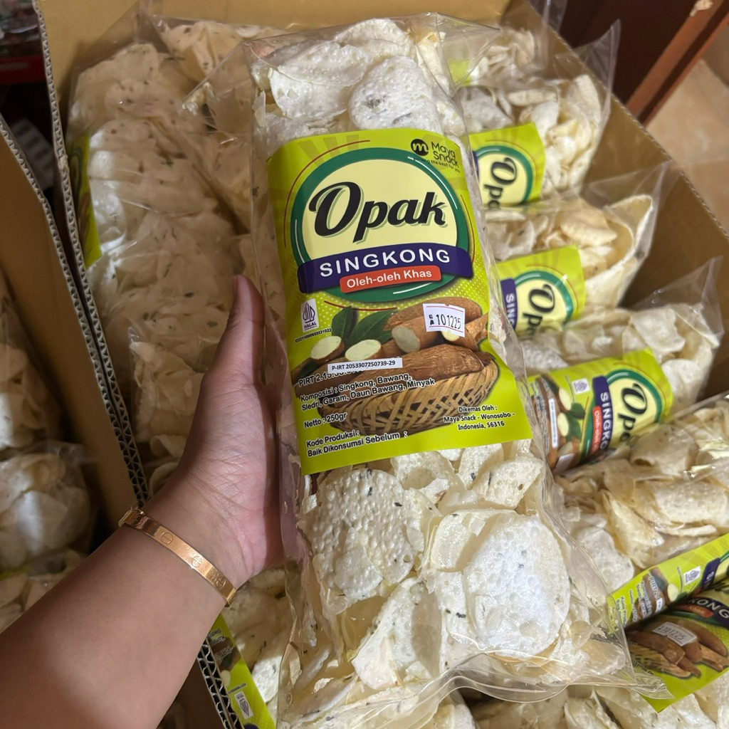 OPAK SINGKONG KHAS WONOSOBO 135 GR OPAK ASIN & PEDAS