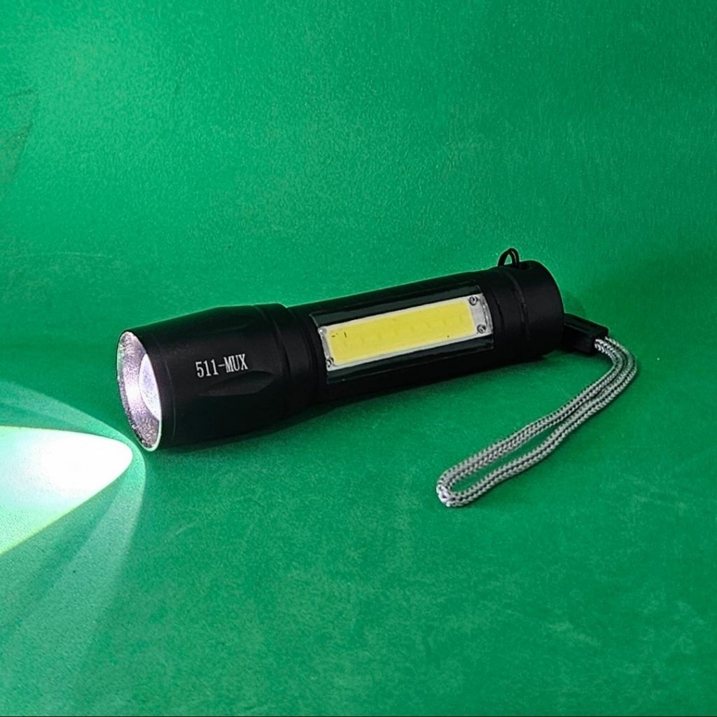 Lampu Senter Cas Senter Tangan LED Muxindo MUX-511