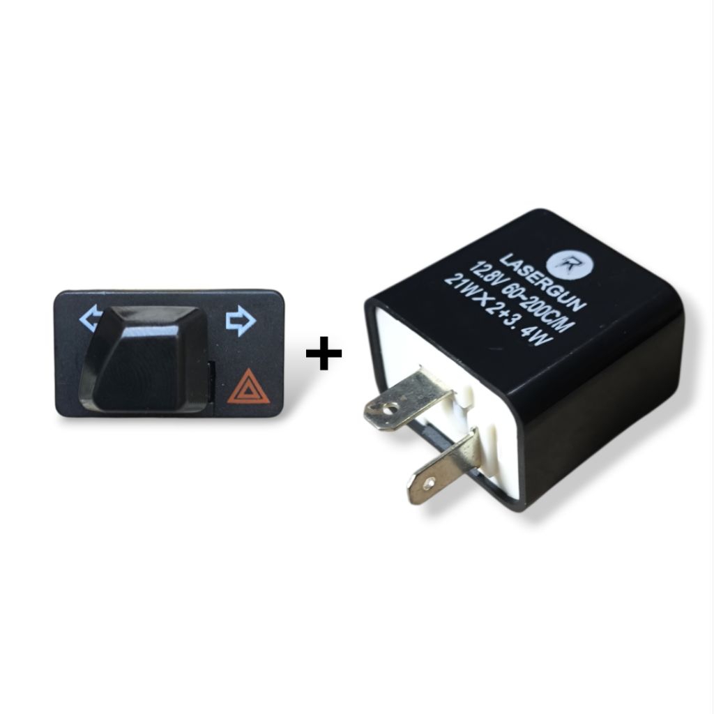 Tombol saklar sein sen reting hazard plus flaser flasher hazard beat fi esp scoopy fi esp vario 125/