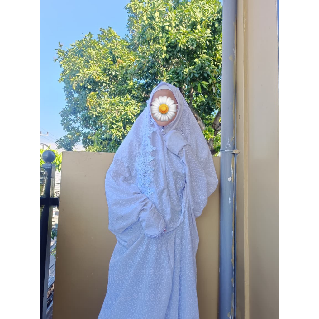 MUKENA KATUN JEPANG/MUKENA TERUSAN/MUKENA FULL BORDIR/MUKENA LAMARAN