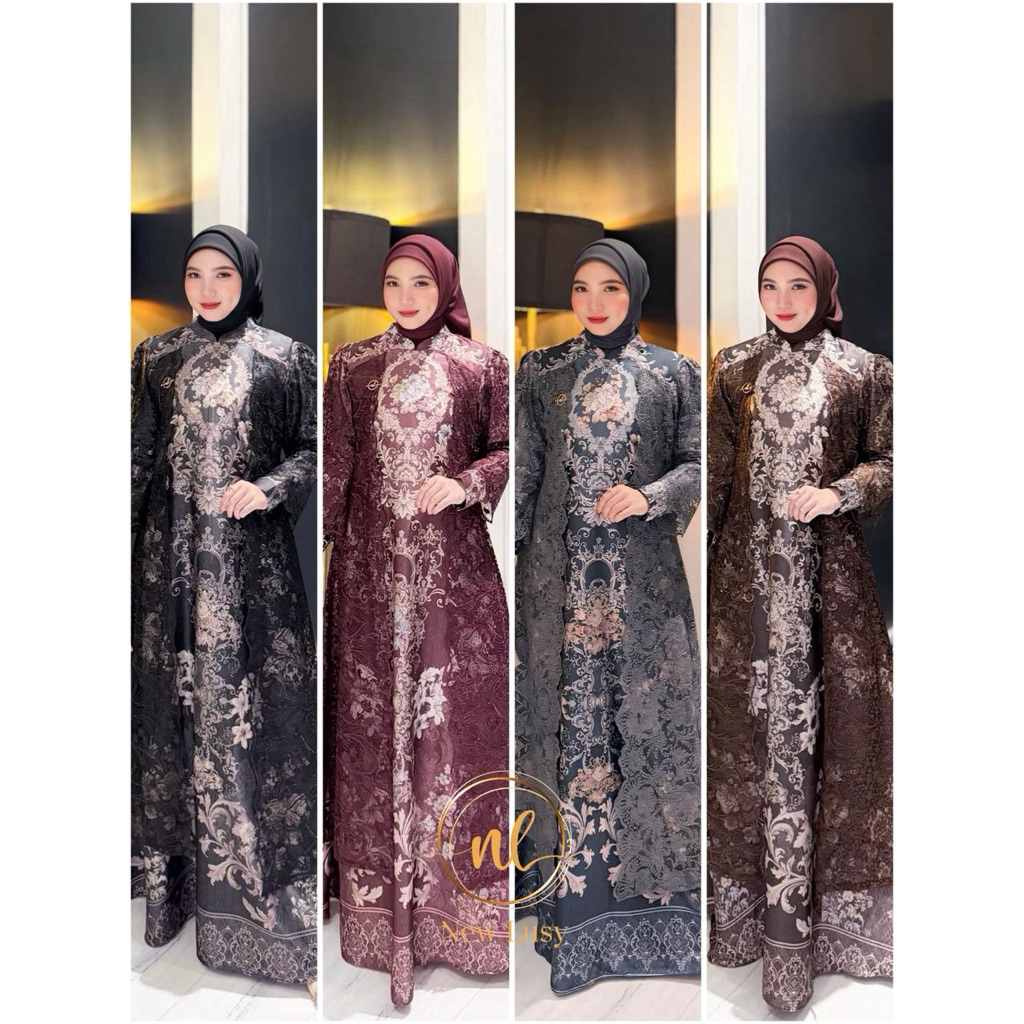 READY SIAP KIRIM TERLARIS BISA COD SE INDONESIA GAMIS VIOLA NEWLUSY ORIGINAL 2025 TERBARU DRESS NEW 