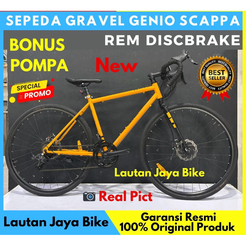 Sepeda Gravel Genio SCAPPA New